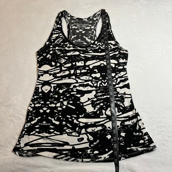 Converse One Star Scoop Neck Abstract Print Tank Size L Stretch Casual Summer - Picture 7 of 7